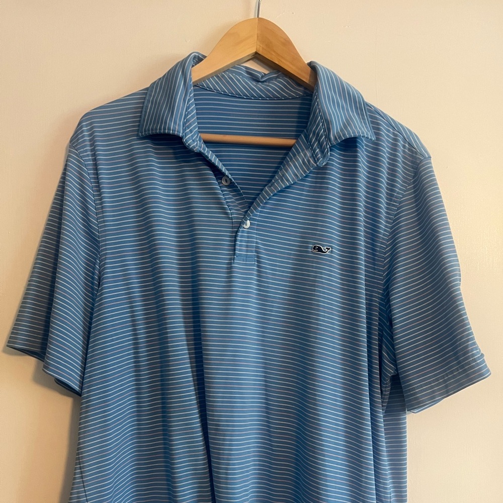 Men’s Vineyard Vine Performance Polo Size L